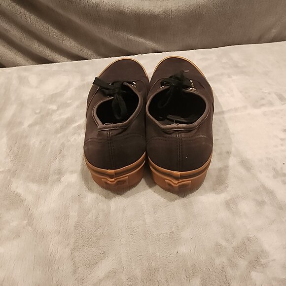 Classic Black Canvas Men's Shoes - Picture 3 of 9